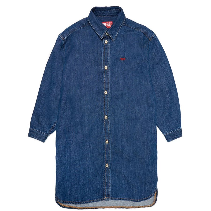 KIDS21 Indigo Denim Dress for Kids - Stylish and Comfortable Jeans Dress