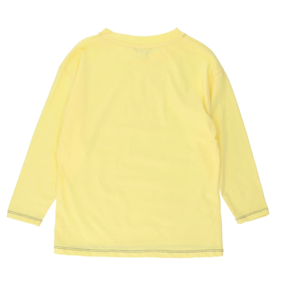 "KIDS21 Yellow Long Sleeve T-Shirt for Kids - Comfortable & Stylish"