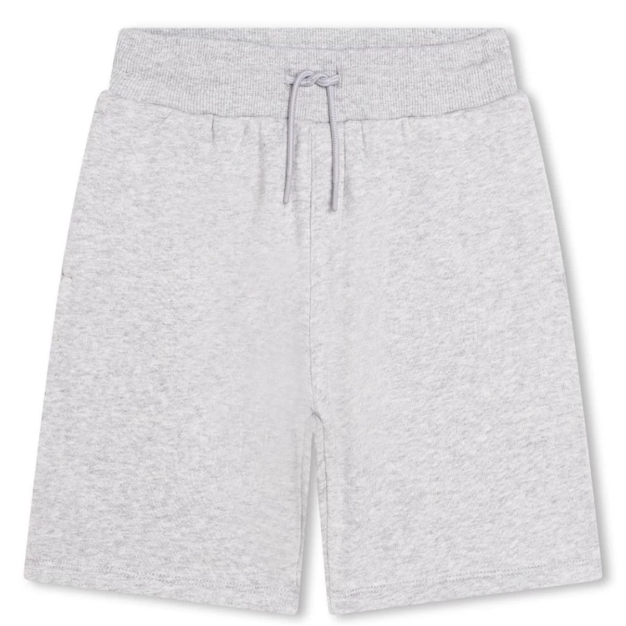 KIDS21 Grey Logo Shorts for Kids - Comfortable Casual Wear