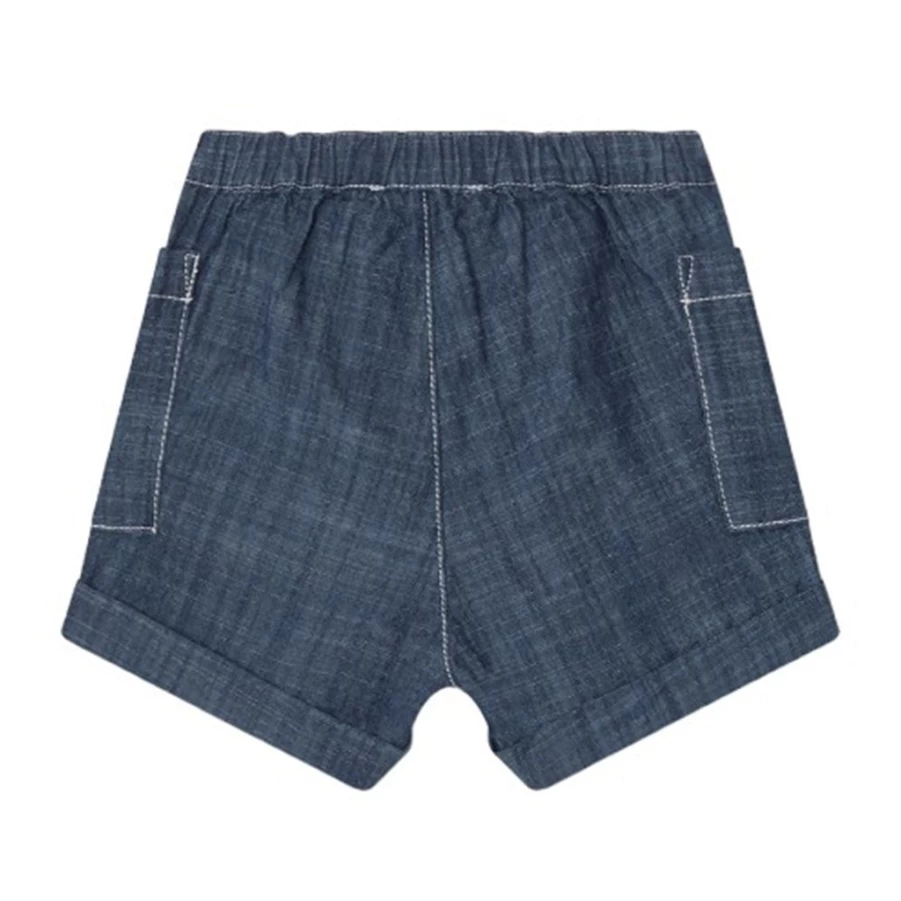 KIDS21 Boys' Blue Nateo Athletic Shorts - Comfortable Activewear for Kids