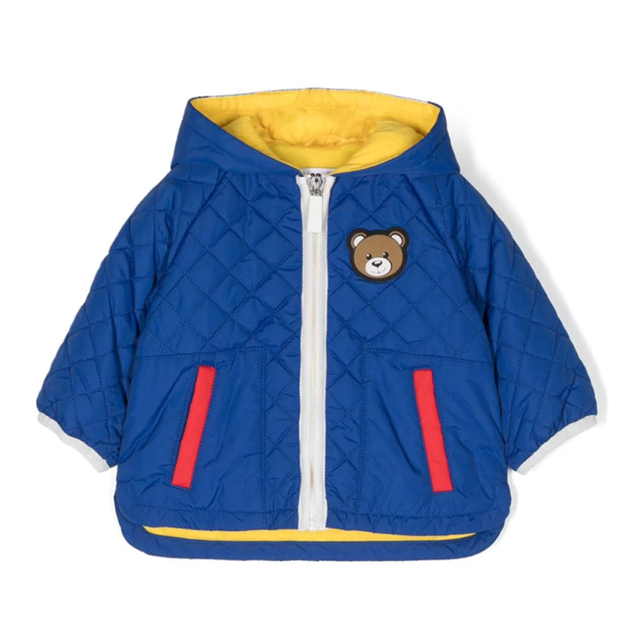 "KIDS21 Blue Padded Jacket for Kids - Warm and Stylish Winter Coat"