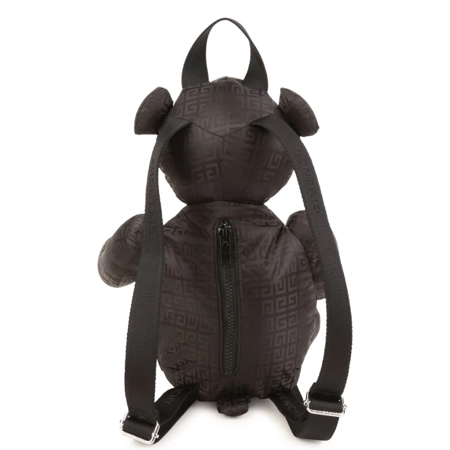 KIDS21 Bear Backpack for Kids - Cute Black Teddy Bear School Bag for Boys & Girls