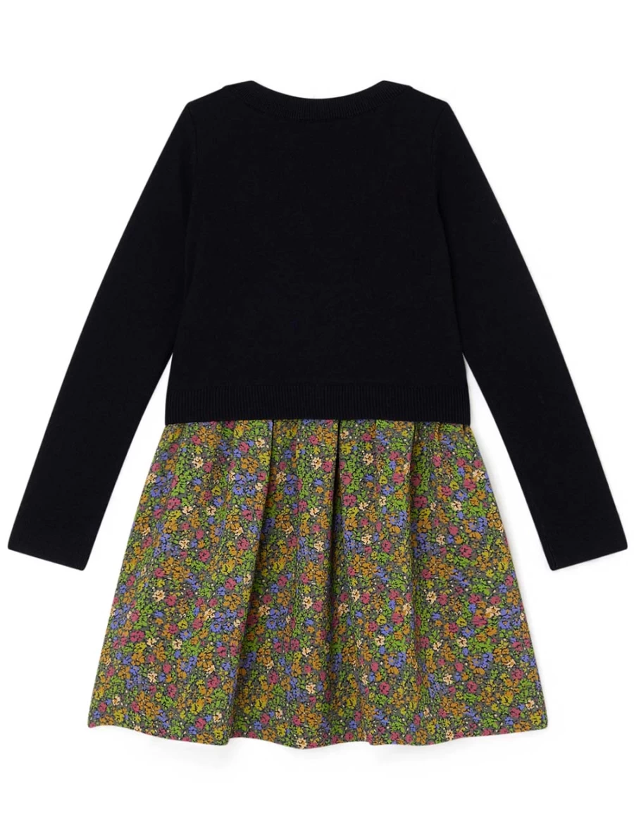 KIDS21 Navy Tayra Dress for Kids - Stylish and Comfortable Girls' Dress