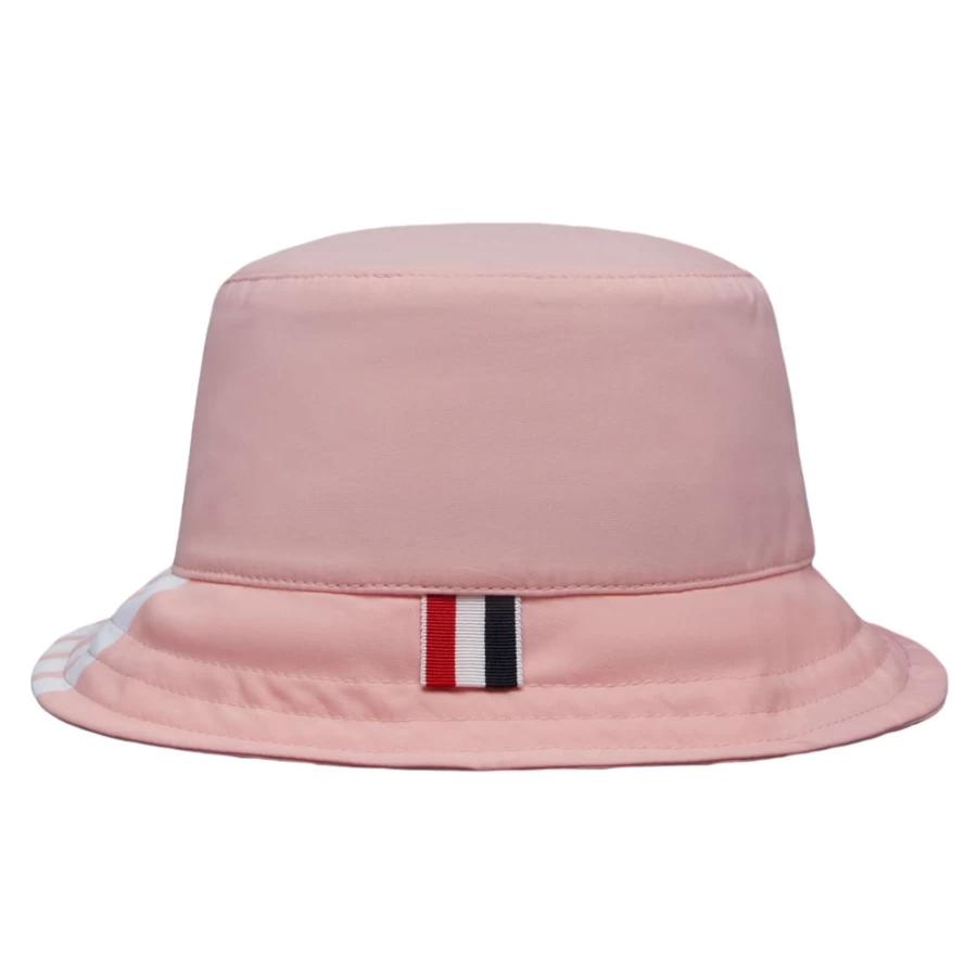 KIDS21 Pink Four Bar Bucket Hat for Kids - Stylish & Comfortable Summer Sun Hat