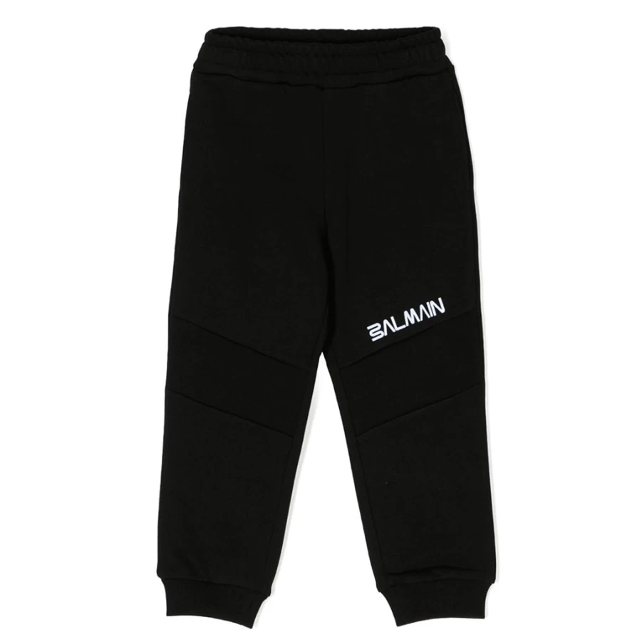 KIDS21 Black Logo Joggers for Kids - Stylish Comfortable Athletic Pants