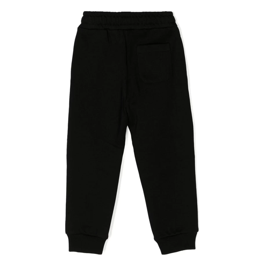 KIDS21 Black Logo Joggers for Kids - Stylish Comfortable Athletic Pants