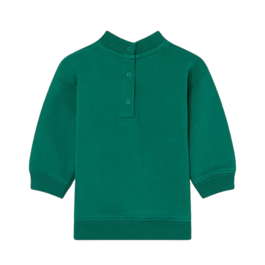 "KIDS21 Green Dad Sweatshirt - Cozy Men's Pullover Hoodie"