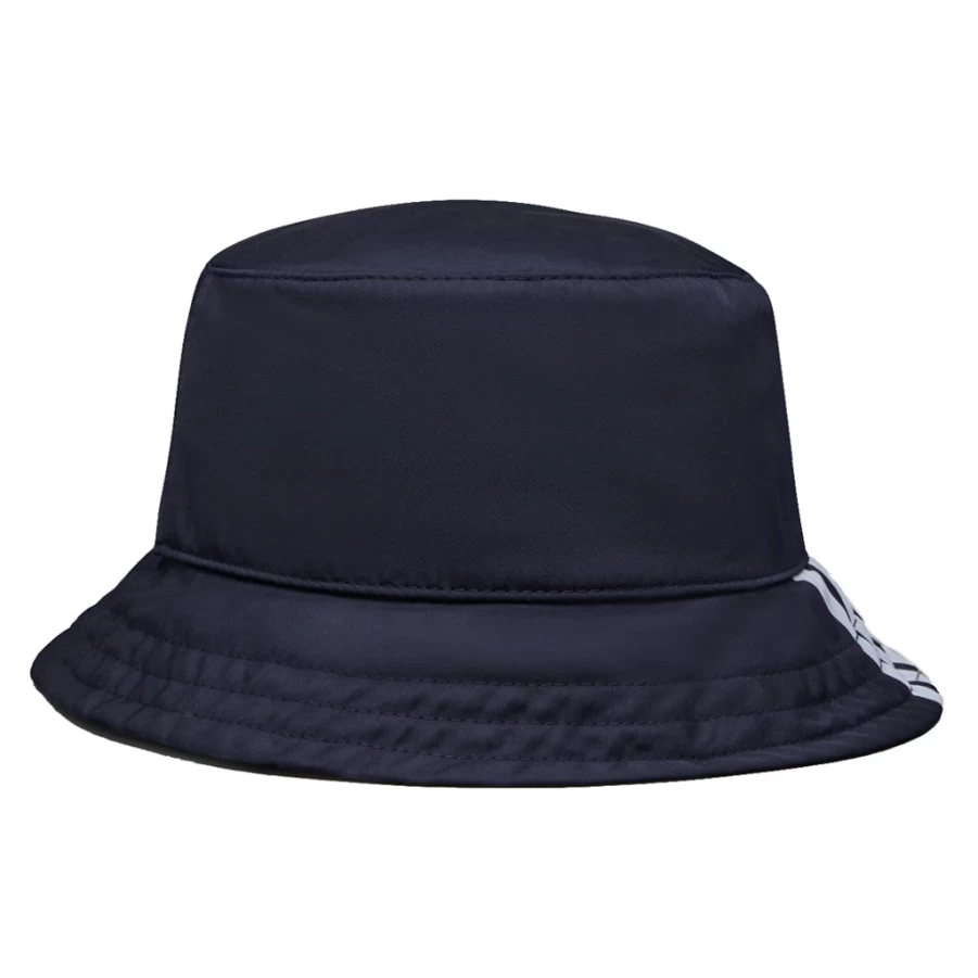 KIDS21 Navy Four Bar Bucket Hat for Kids - Stylish & Comfortable Summer Sun Hat