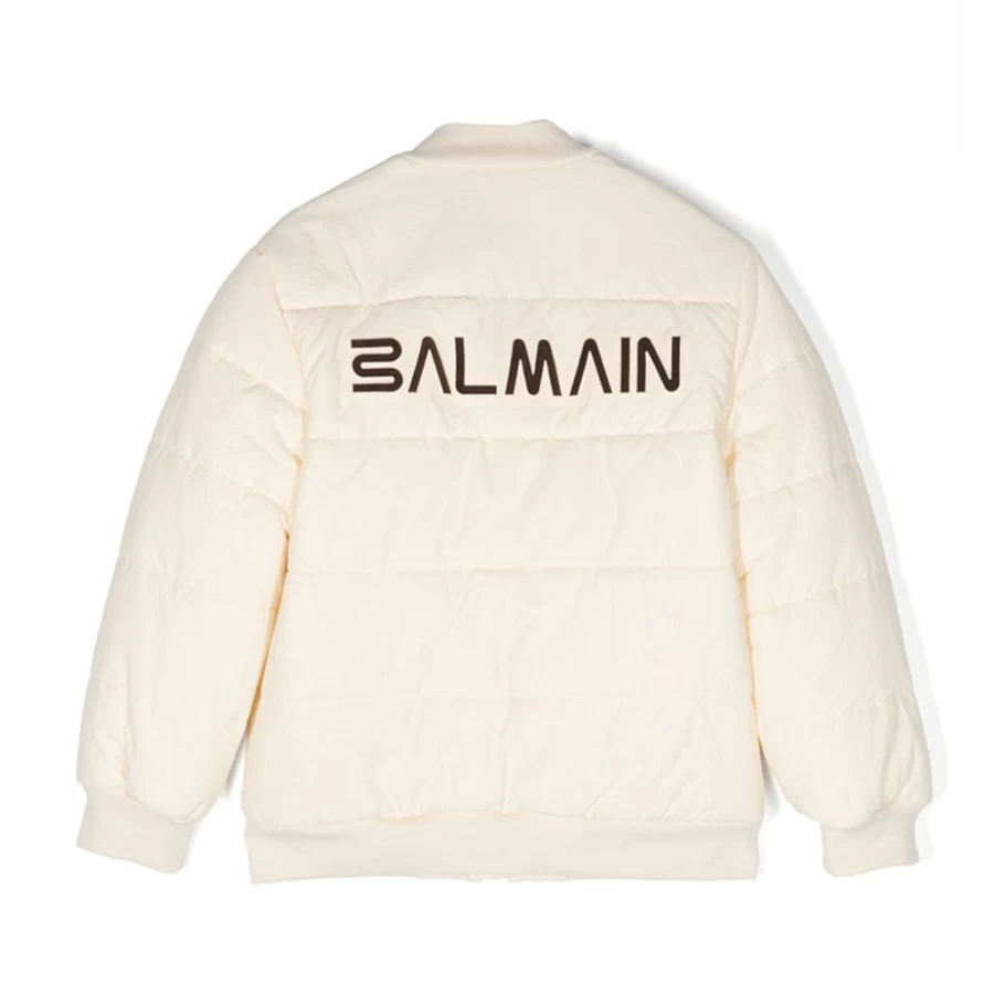 "KIDS21 Beige Puffer Jacket for Kids - Warm Winter Coat"