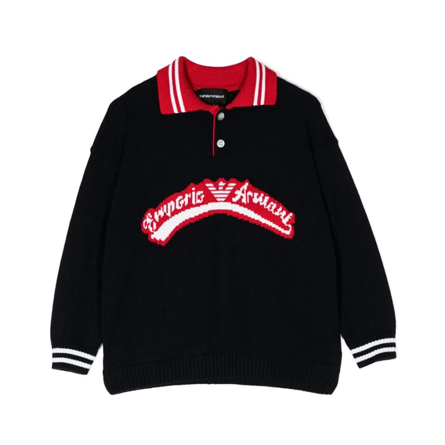 KIDS21 Navy Logo Pullover Sweatshirt for Kids and Teens