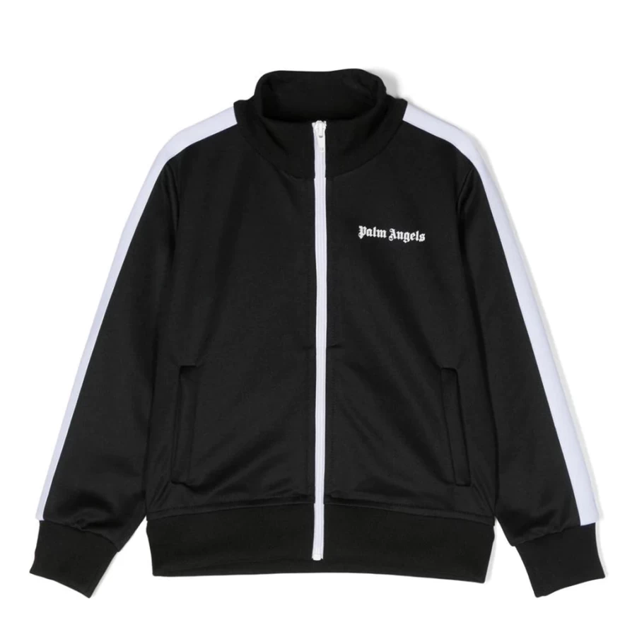 KIDS21 Black Palm Angels Track Jacket for Kids - Stylish Athletic Wear
