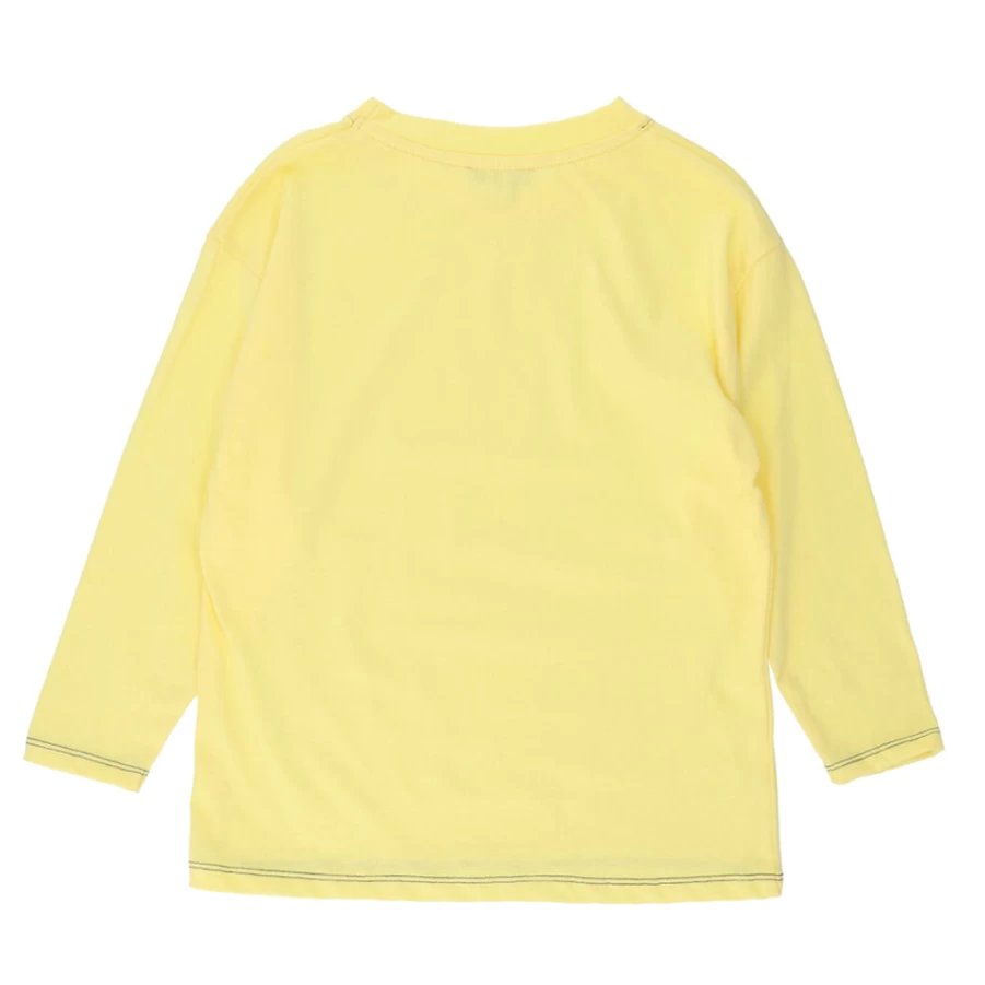 "KIDS21 Yellow Long Sleeve T-Shirt for Kids - Comfortable Cotton Tee"