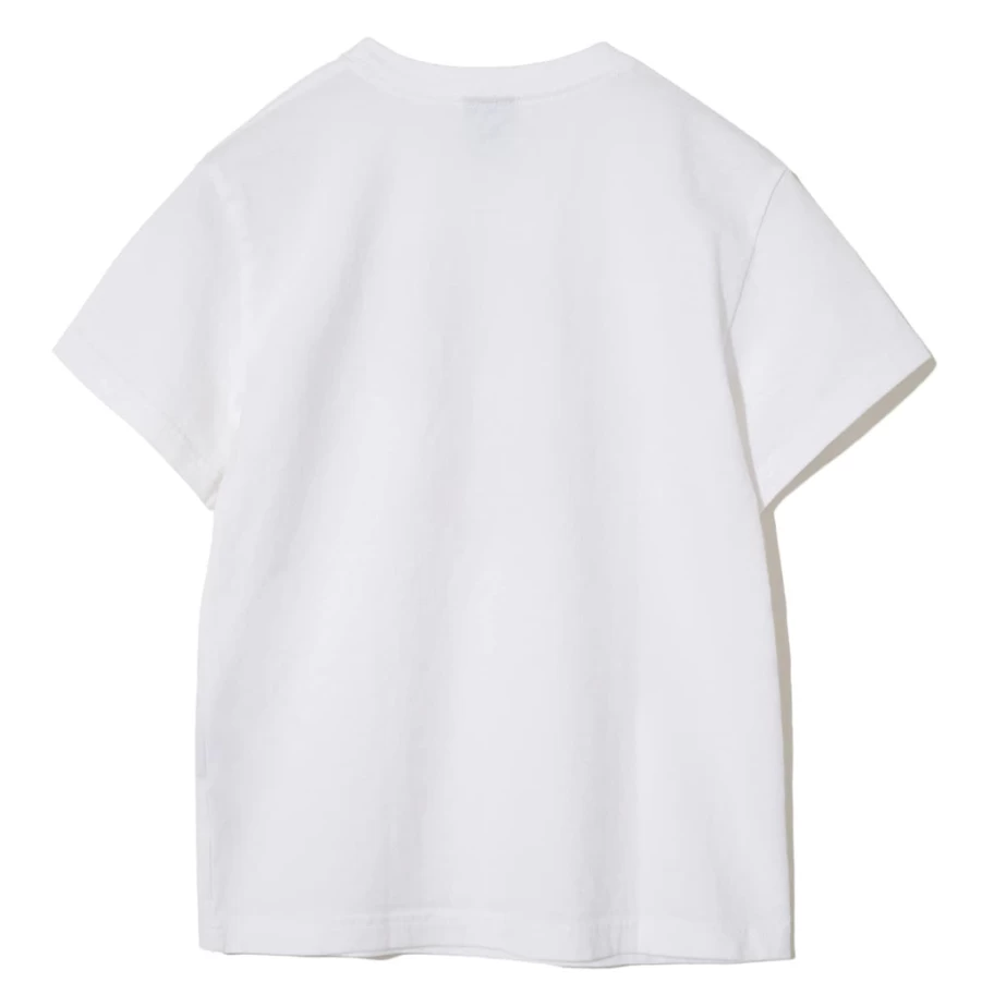 KIDS21 White Apple Cat Graphic T-Shirt for Kids - Cute Animal Print Tee