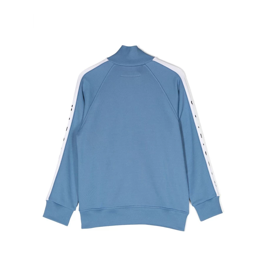 KIDS21 Blue Logo Technical Fabric Sweat Jacket for Kids - Lightweight & Comfortable