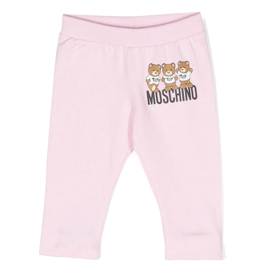 Pink Bear Print Sweatpants for Kids by KIDS21 - Cute & Comfortable Toddler Joggers