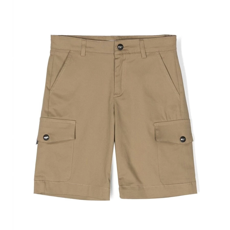 "KIDS21 Beige Cargo Shorts for Kids - Comfortable & Stylish"