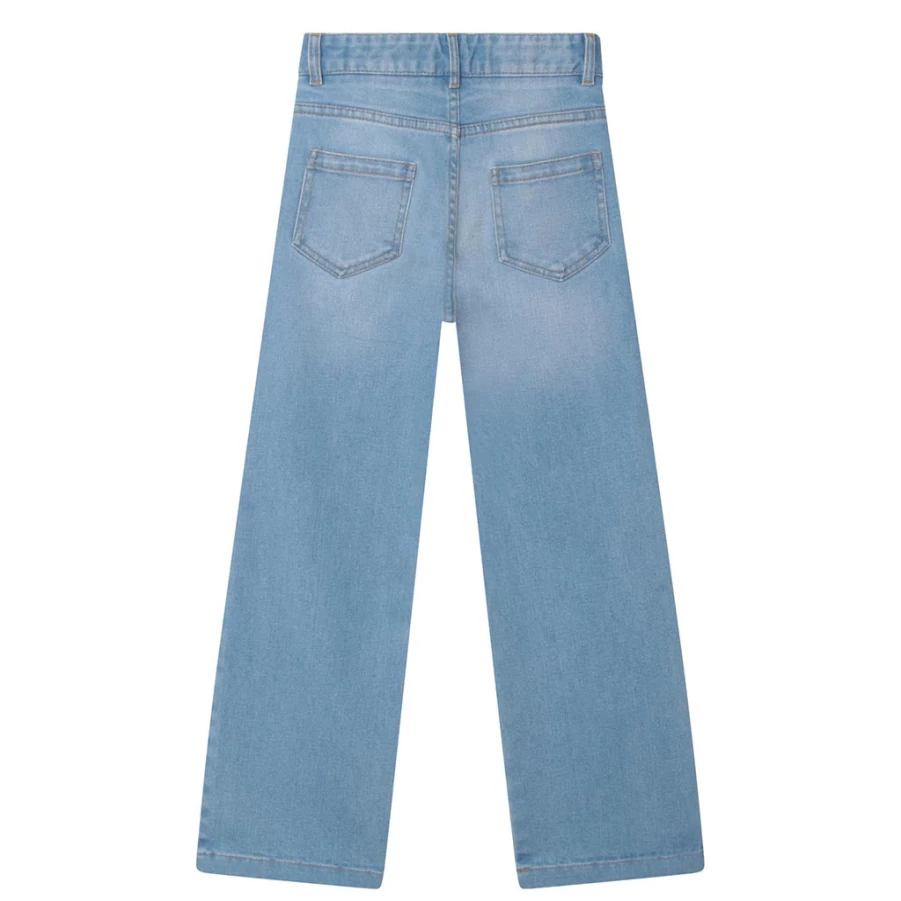 "KIDS21 Blue Denim Trousers for Kids - Stylish & Comfortable Jeans"