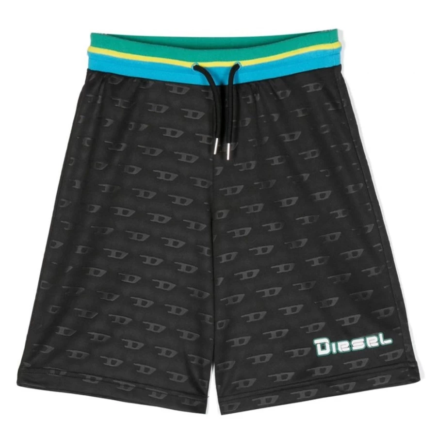 KIDS21 Black Sporty Shorts for Active Kids - Comfortable Athletic Shorts for Boys and Girls