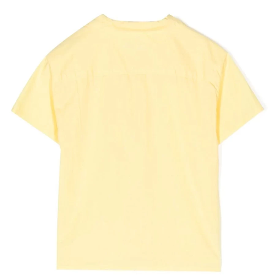 KIDS21 Yellow Club-Collar Short Sleeve Shirt for Kids - Casual Summer Top