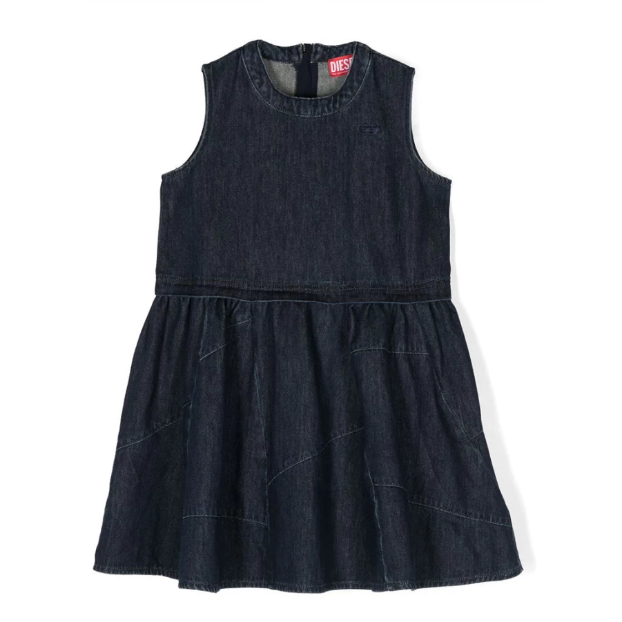 "KIDS21 Blue Denim Dress for Kids - Stylish and Comfortable"