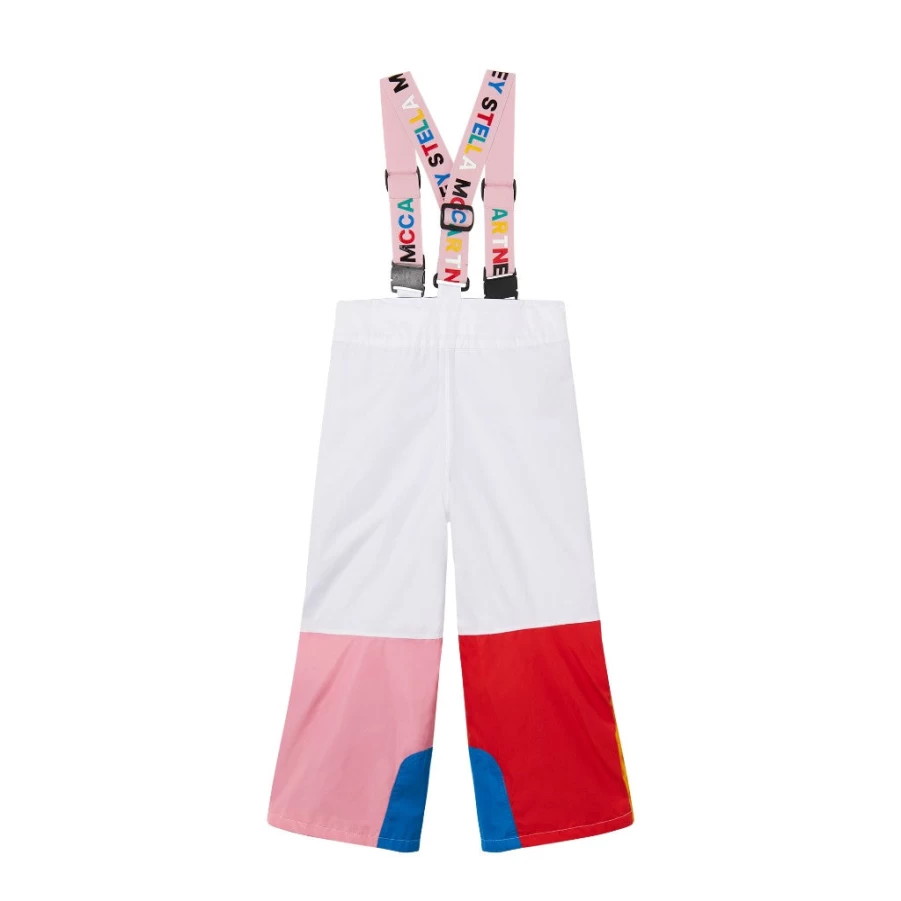 KIDS21 Multi-Colored Graphic Logo Snow Pants for Kids - Winter Waterproof Trousers