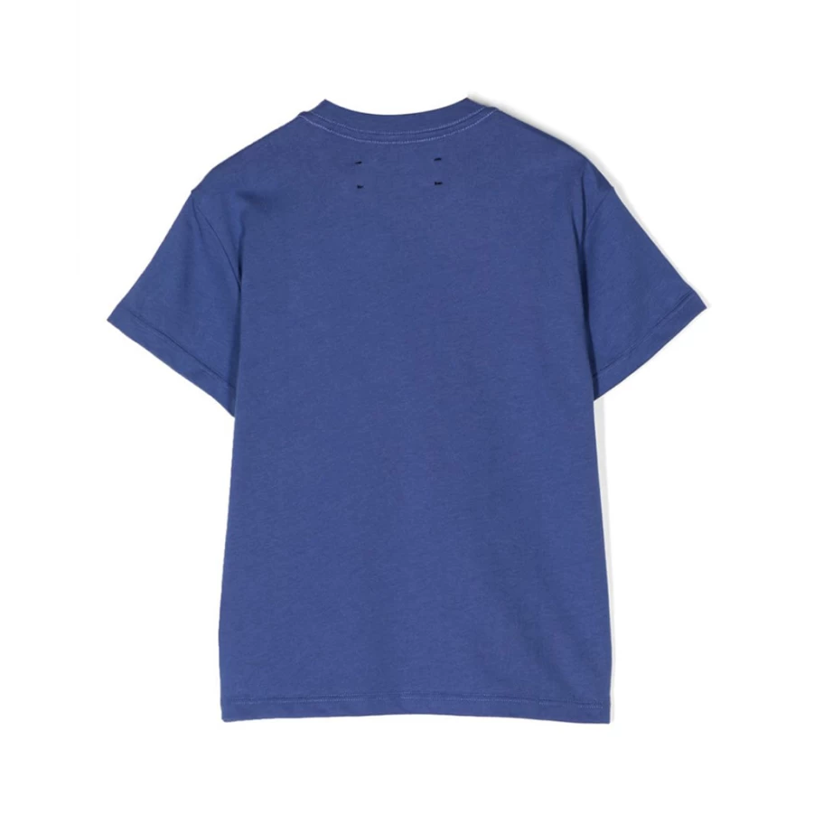 KIDS21 Blue Amiri 22 Tee for Kids - Stylish Graphic T-Shirt