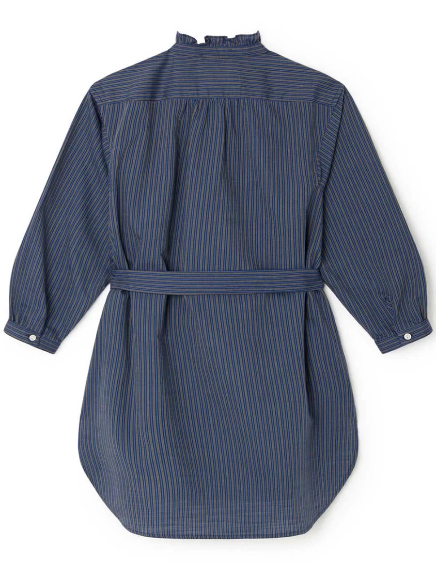 "Navy Striped Babe Dress for Kids | KIDS21 Girls' Fashion"
