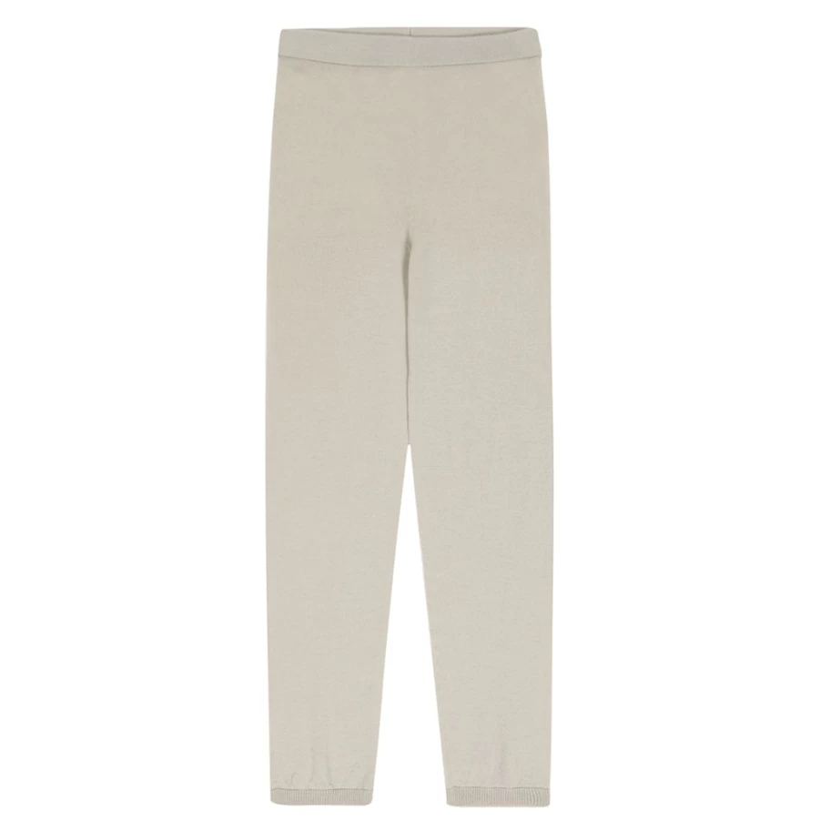KIDS21 Ivory Knit Leggings for Kids - Soft Comfortable Stretchy Pants