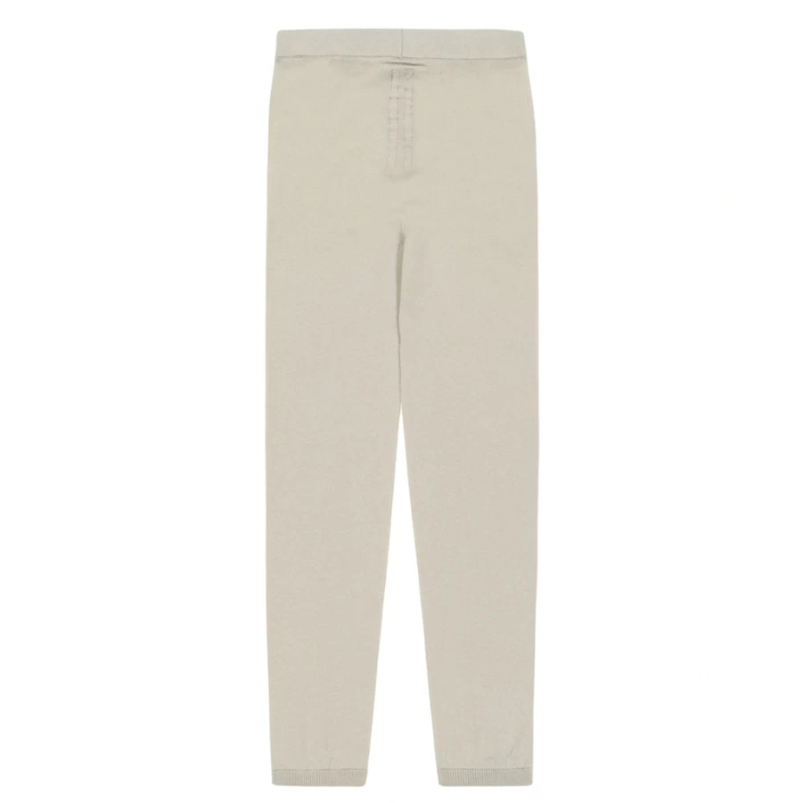 KIDS21 Ivory Knit Leggings for Kids - Soft Comfortable Stretchy Pants