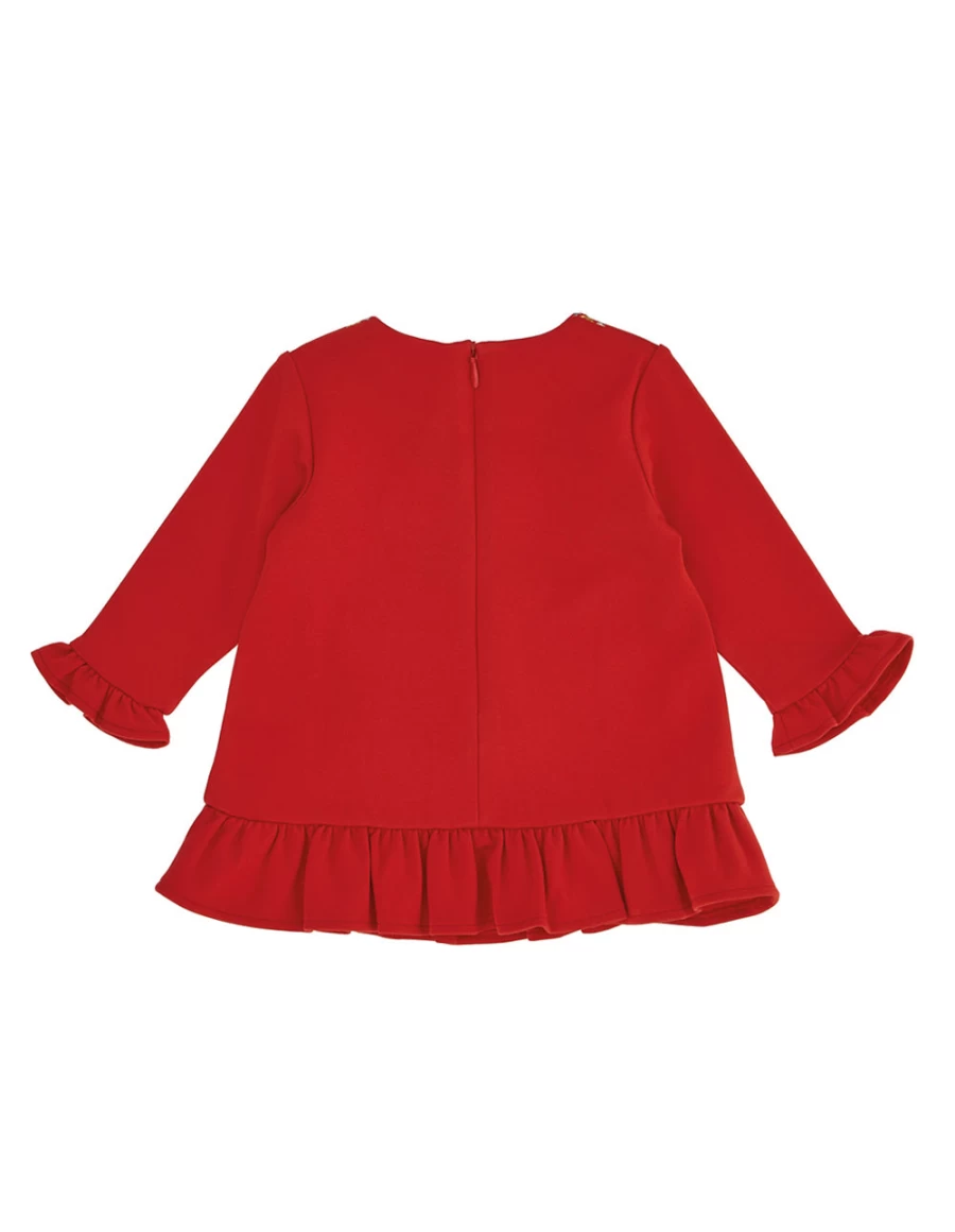 "KIDS21 Red Kids Dress - Stylish and Comfortable Dress for Girls"