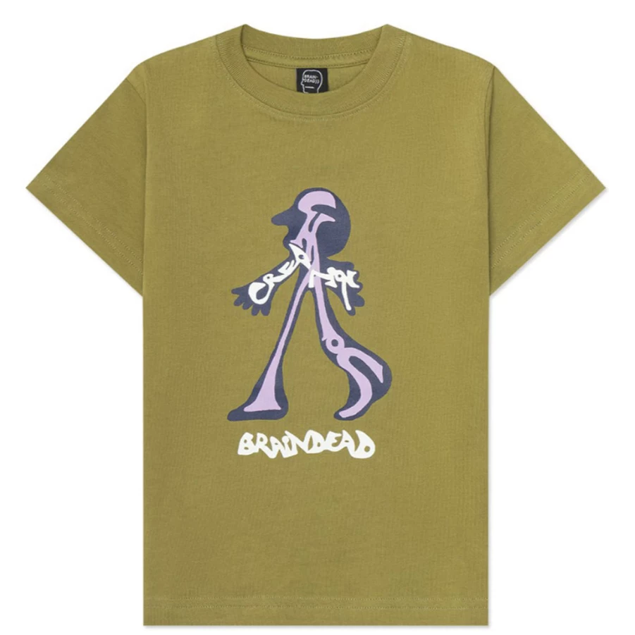 "KIDS21 Khaki Creeper Graphic Kids T-Shirt for Boys & Girls"