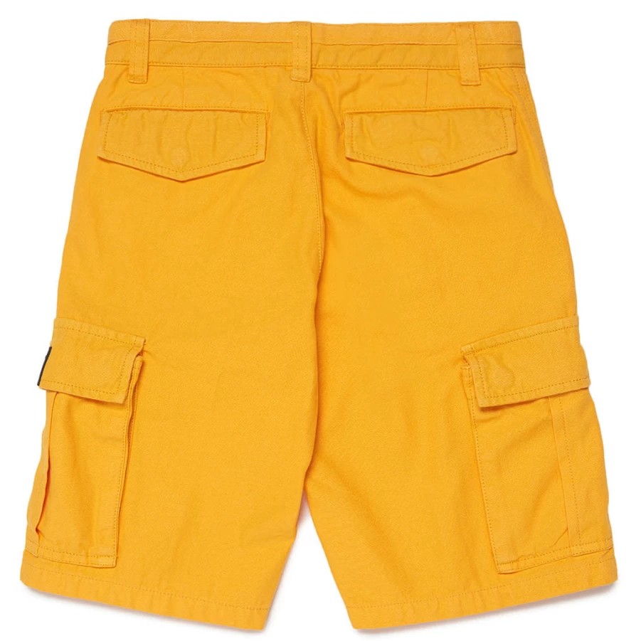 "KIDS21 Orange Cargo Shorts for Kids - Durable & Comfortable"