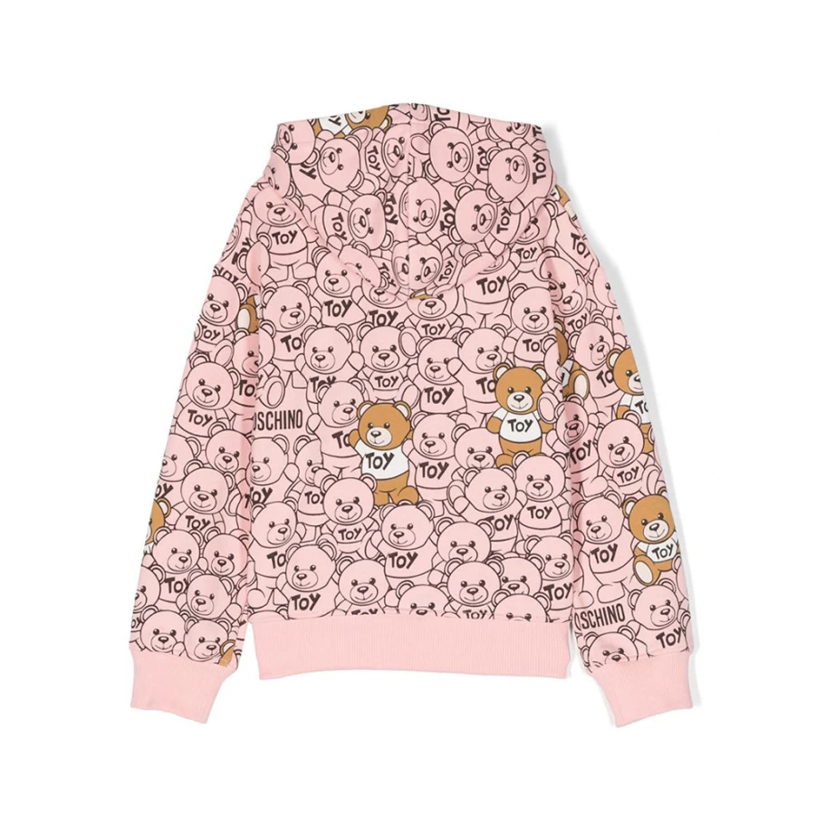 "KIDS21 Pink Hooded Sweatshirt for Kids - Soft & Comfortable Pullover"