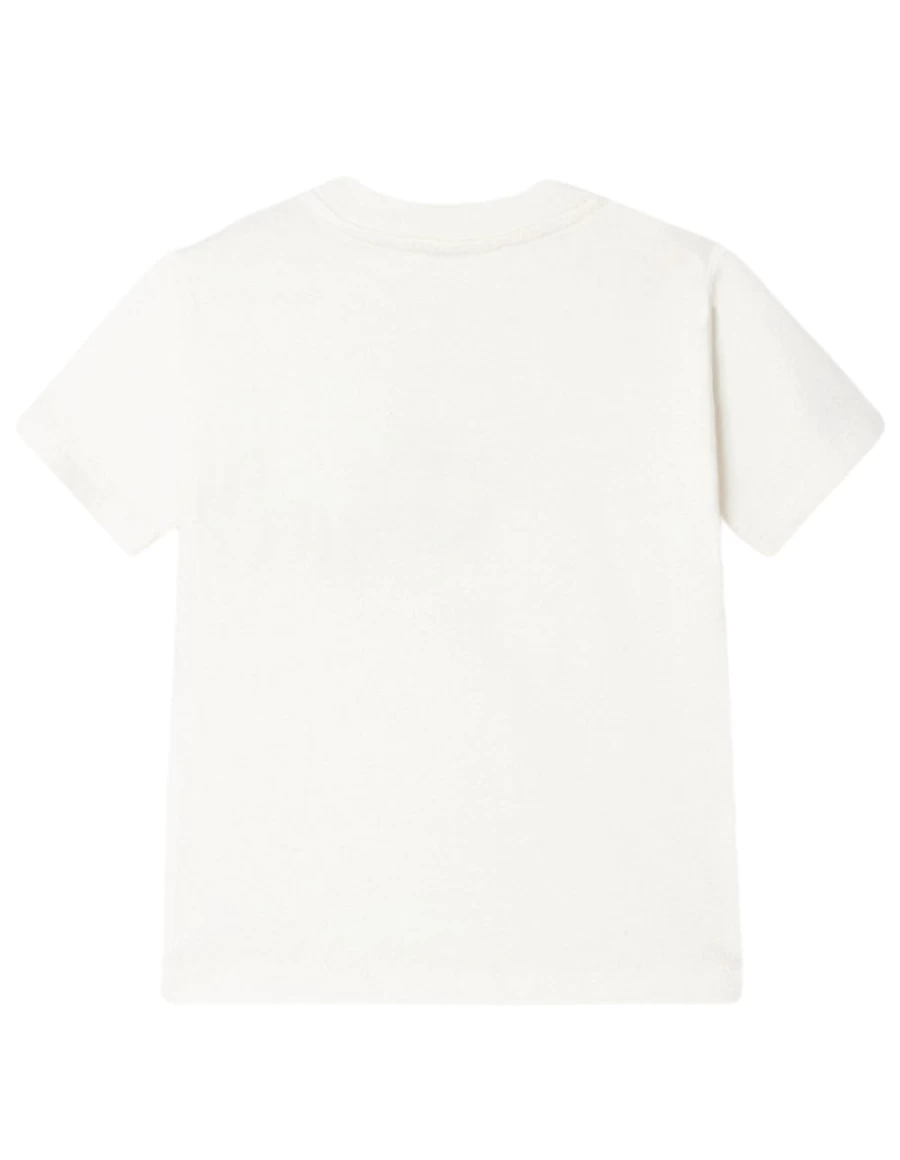 KIDS21 White Tom Graphic T-Shirt for Kids - Soft Cotton Tee with Fun Print