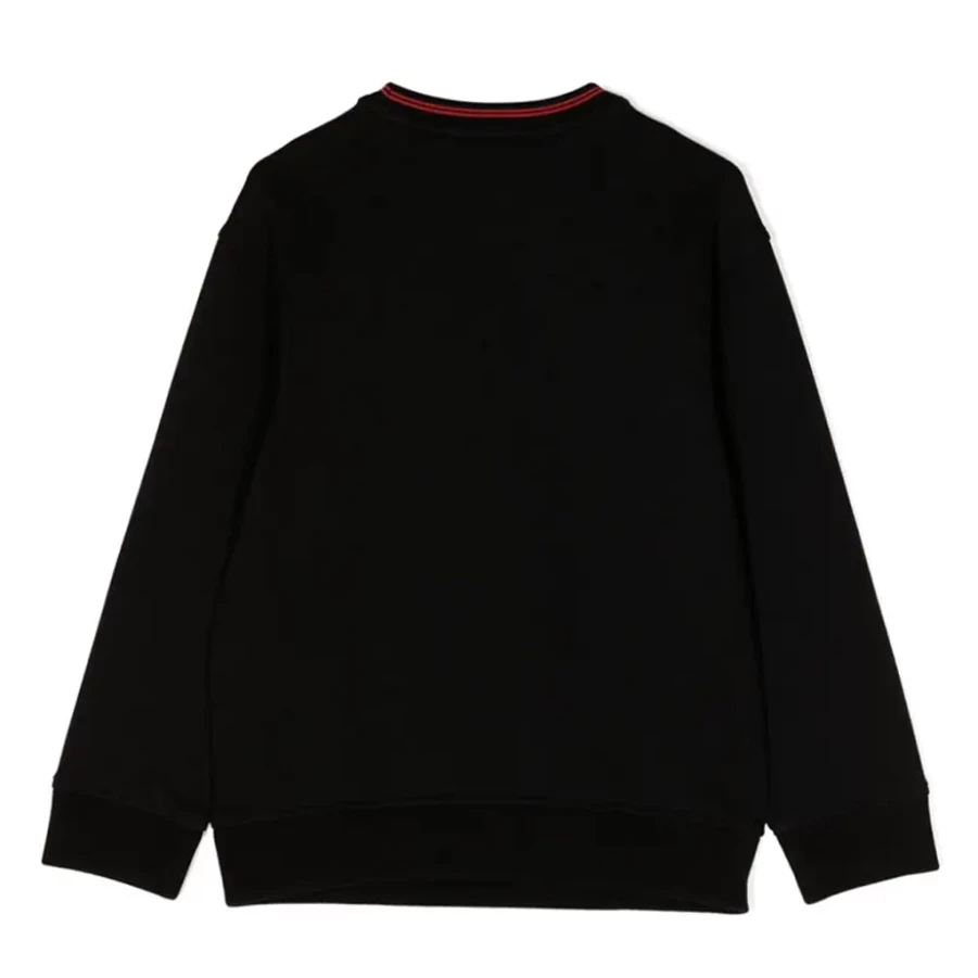 KIDS21 Black Logo Sweatshirt for Kids - Comfortable & Stylish Pullover Hoodie