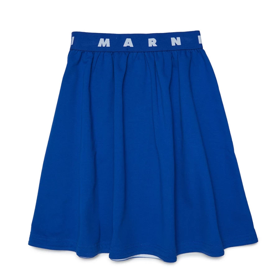 "Navy Printed Skirt for Kids by KIDS21 – Stylish and Comfortable Design"