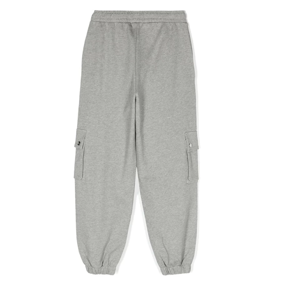 KIDS21 Grey Logo Joggers for Kids - Comfortable Athletic Pants