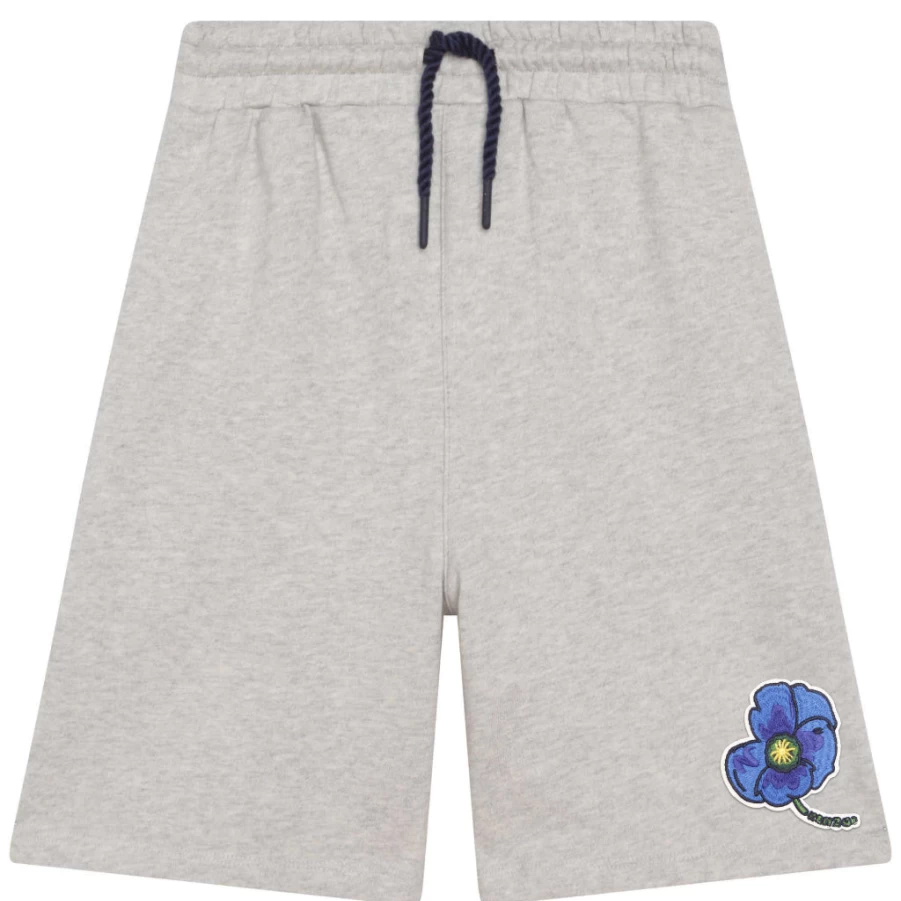 KIDS21 Grey Fleece Shorts for Kids - Soft & Comfortable Winter Shorts