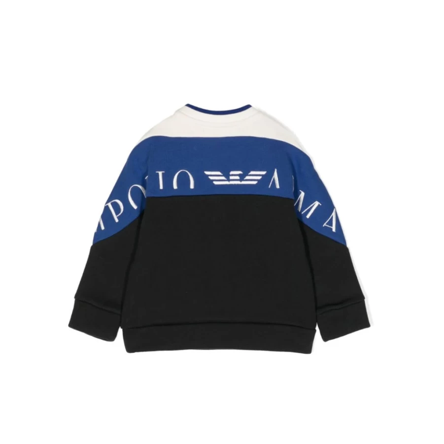 KIDS21 Ivory Logo Sweatshirt for Kids - Comfortable Cotton Pullover with Embroidered Design