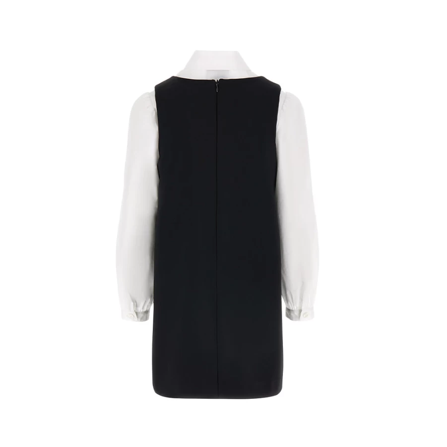 "KIDS21 Black Shirt and Dress Outfit Set for Kids"