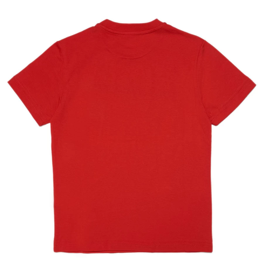 KIDS21 Red Logo T-Shirt for Kids - Comfortable Cotton Tee with Branded Design