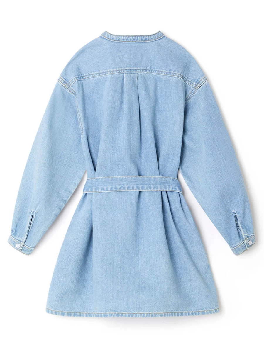 KIDS21 Light Blue Beloved Dress for Kids - Elegant & Comfortable Girls' Dress