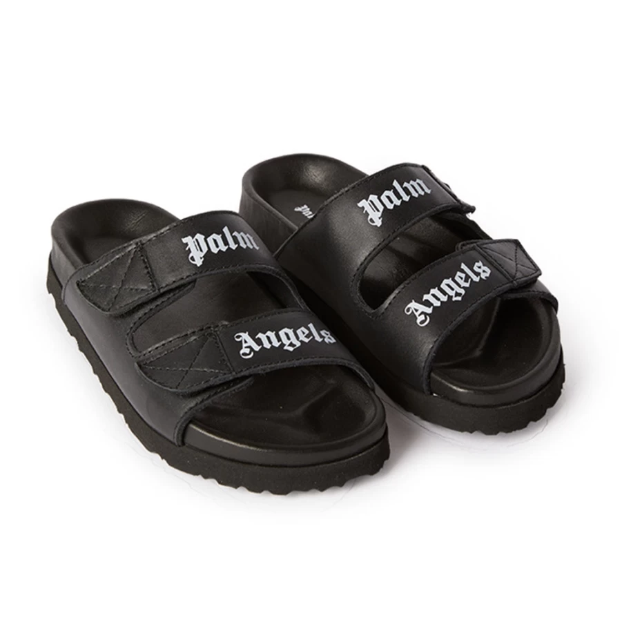KIDS21 Black Logo Sandals for Kids - Comfortable & Stylish Footwear