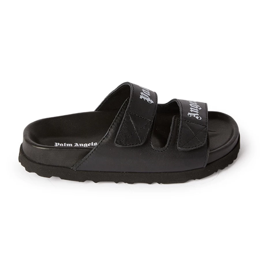 KIDS21 Black Logo Sandals for Kids - Comfortable & Stylish Footwear