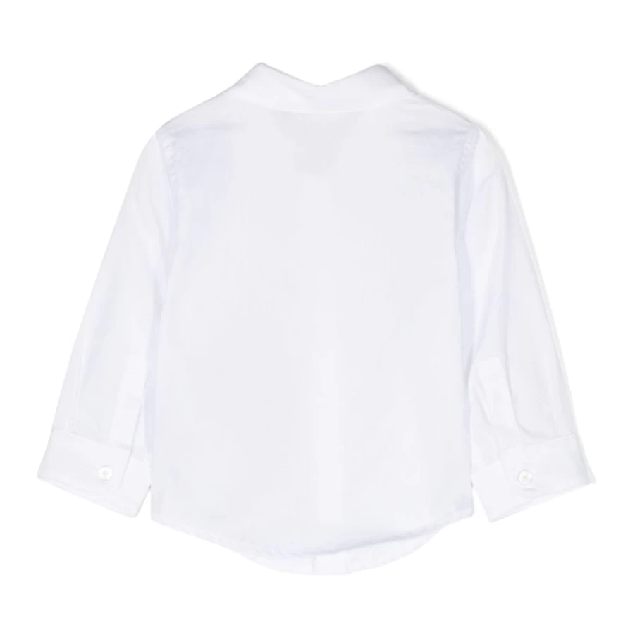 KIDS21 White Logo Shirt for Kids - Premium Cotton Branded Tee