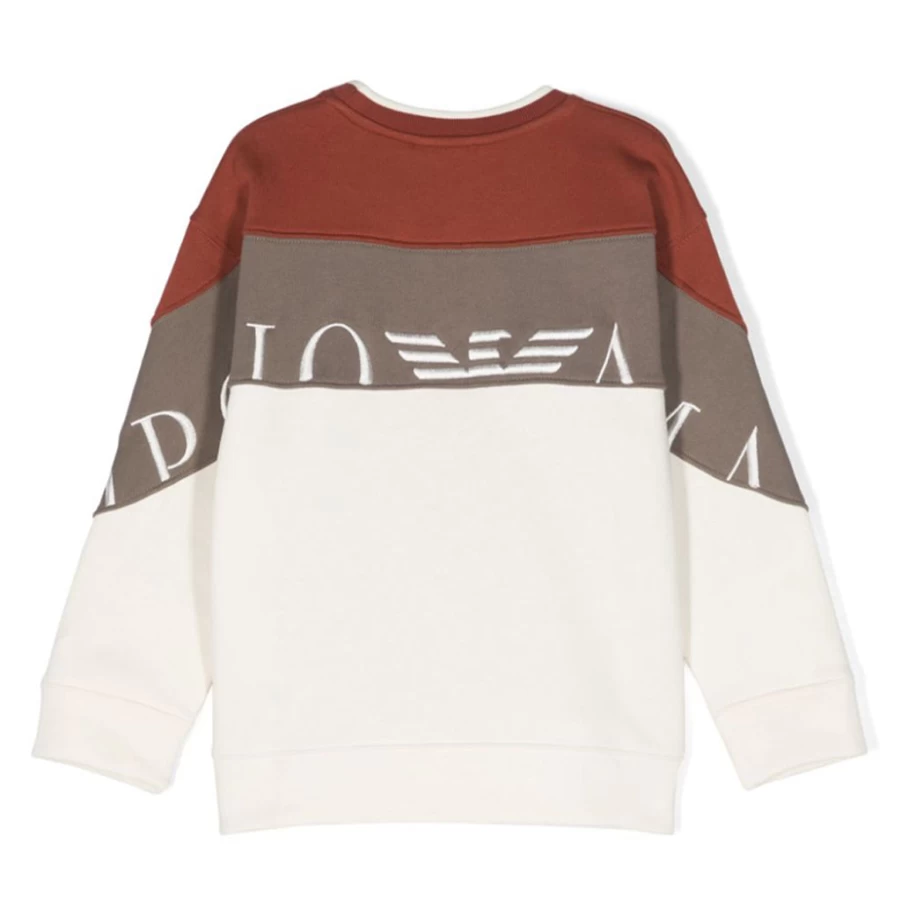 KIDS21 Brown Logo Sweatshirt for Kids - Comfortable & Stylish Pullover