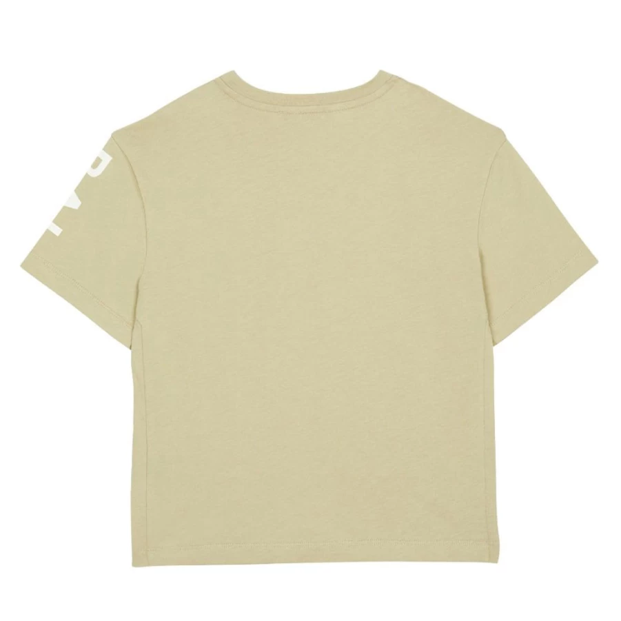 KIDS21 Green Logo Printed T-Shirt for Kids - Comfortable Cotton Tee with Brand Emblem