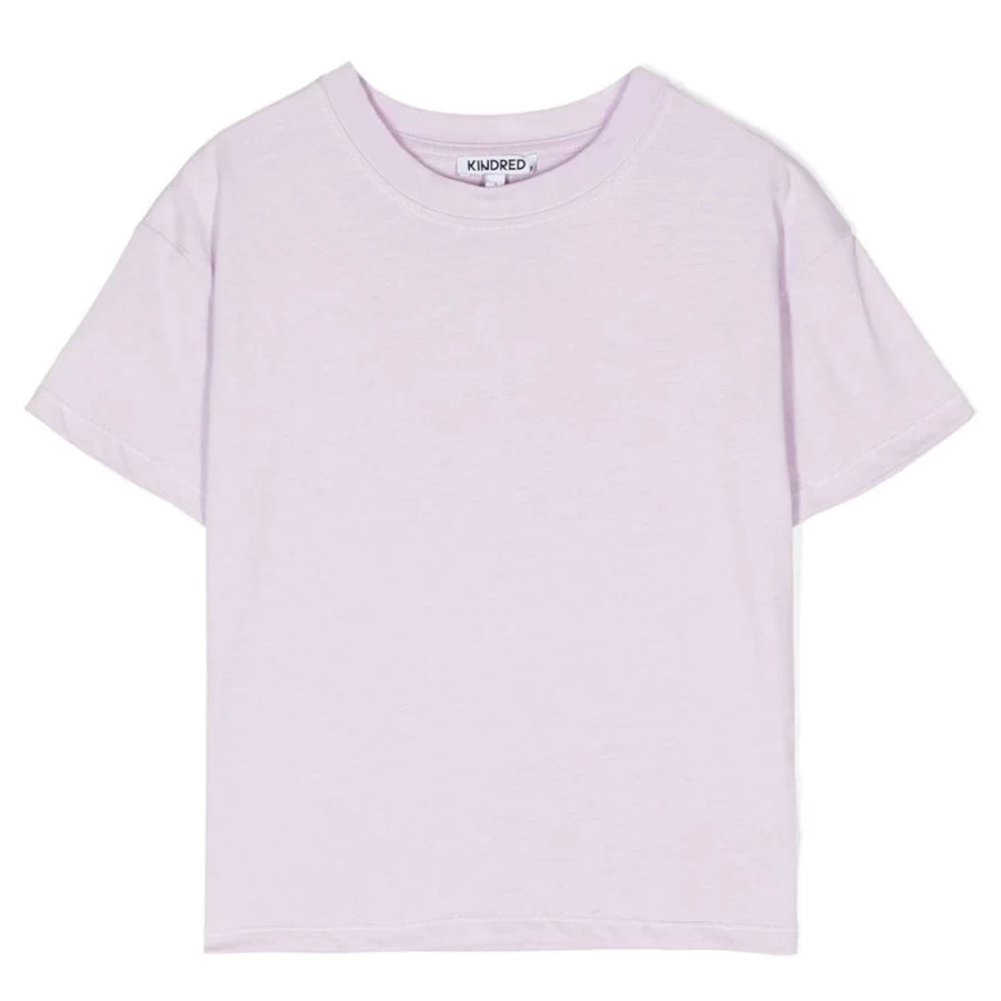 "KIDS21 Lilac Crew Neck Short-Sleeve T-Shirt for Kids"