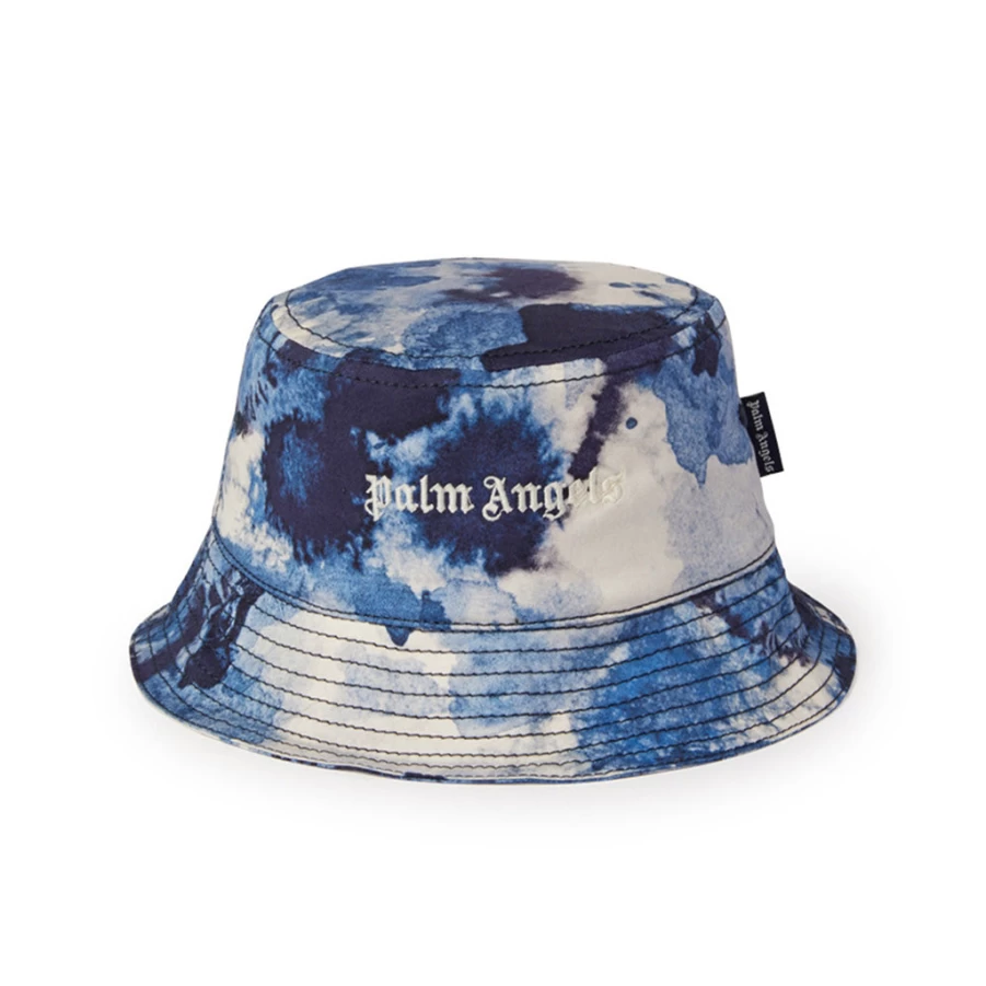 KIDS21 Blue Tie-Dye Bucket Hat for Kids - Stylish & Comfortable Summer Sun Hat