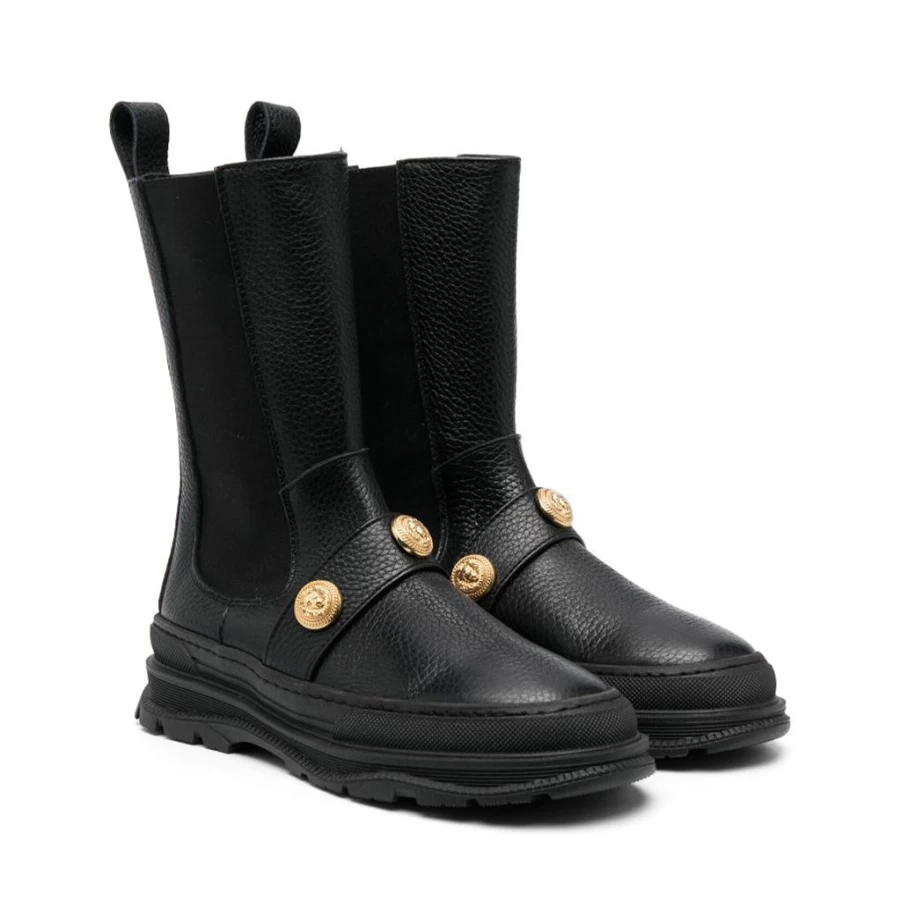 KIDS21 Black Chelsea Boots for Kids - Comfortable & Stylish Ankle Boots